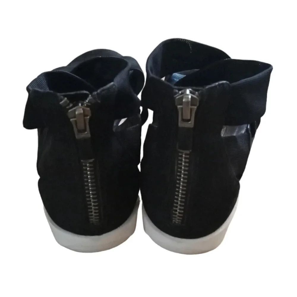 Eileen Fisher Kash Tumbled Nubuck Leather Sneaker Sandal Size 7 - Picture 6 of 10